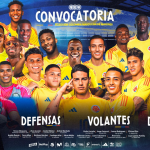 Convocatoria de la Selección Colombia de mayores: Clasificatorias a la copa Mundial de la Fifa 2026